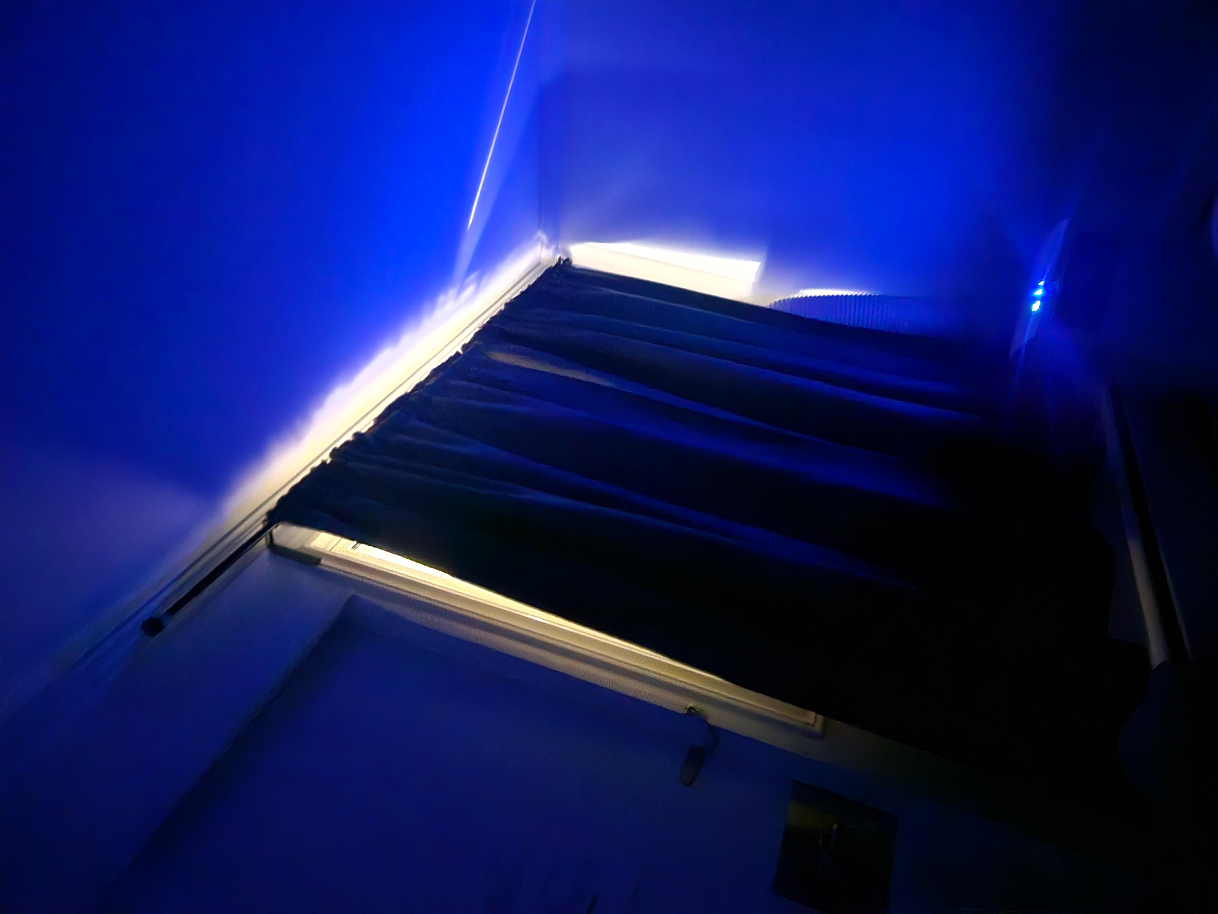 The room illumination at 2am
