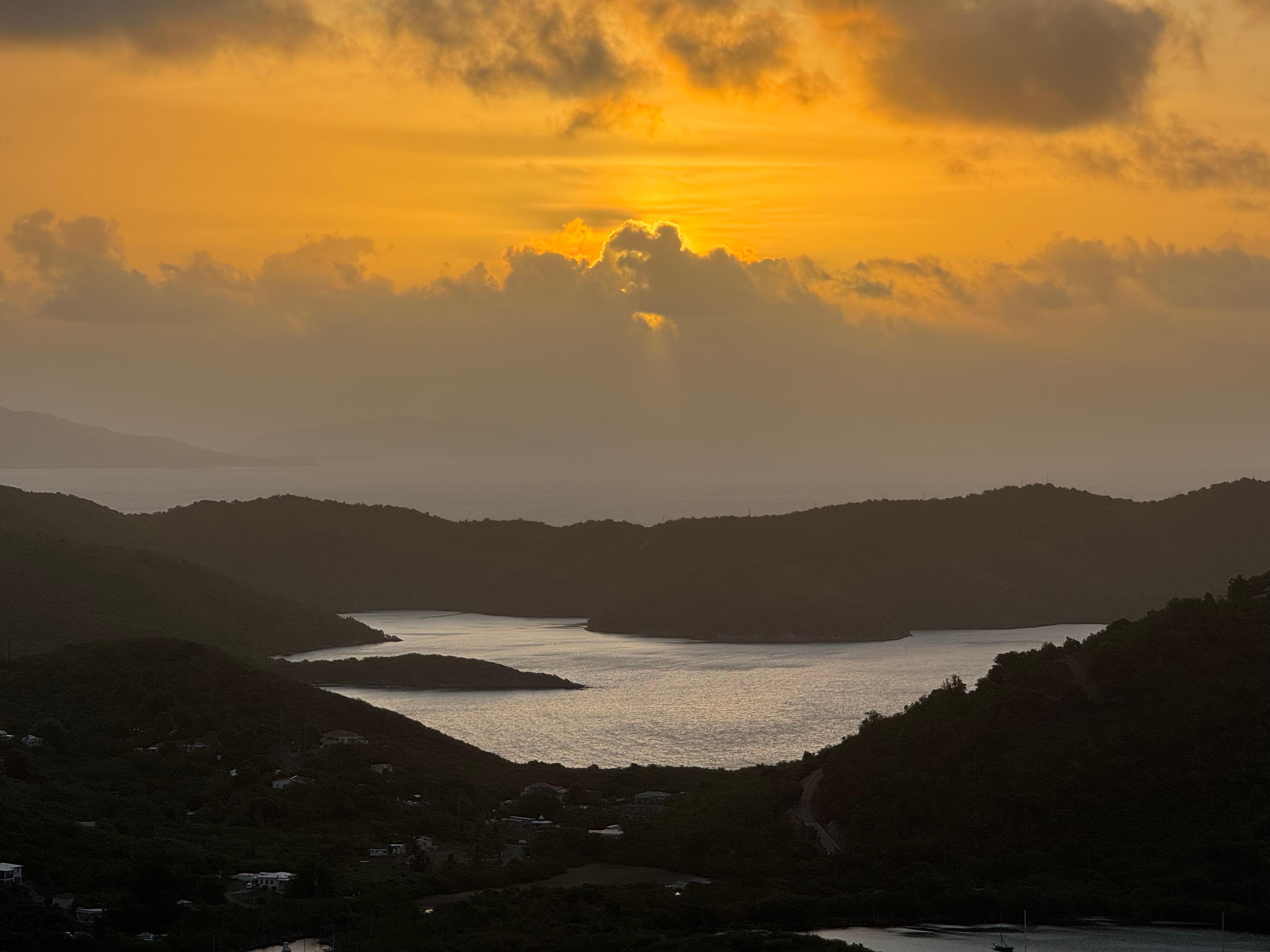 Sunrise over Coral Bay