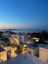 The view from the restaurant