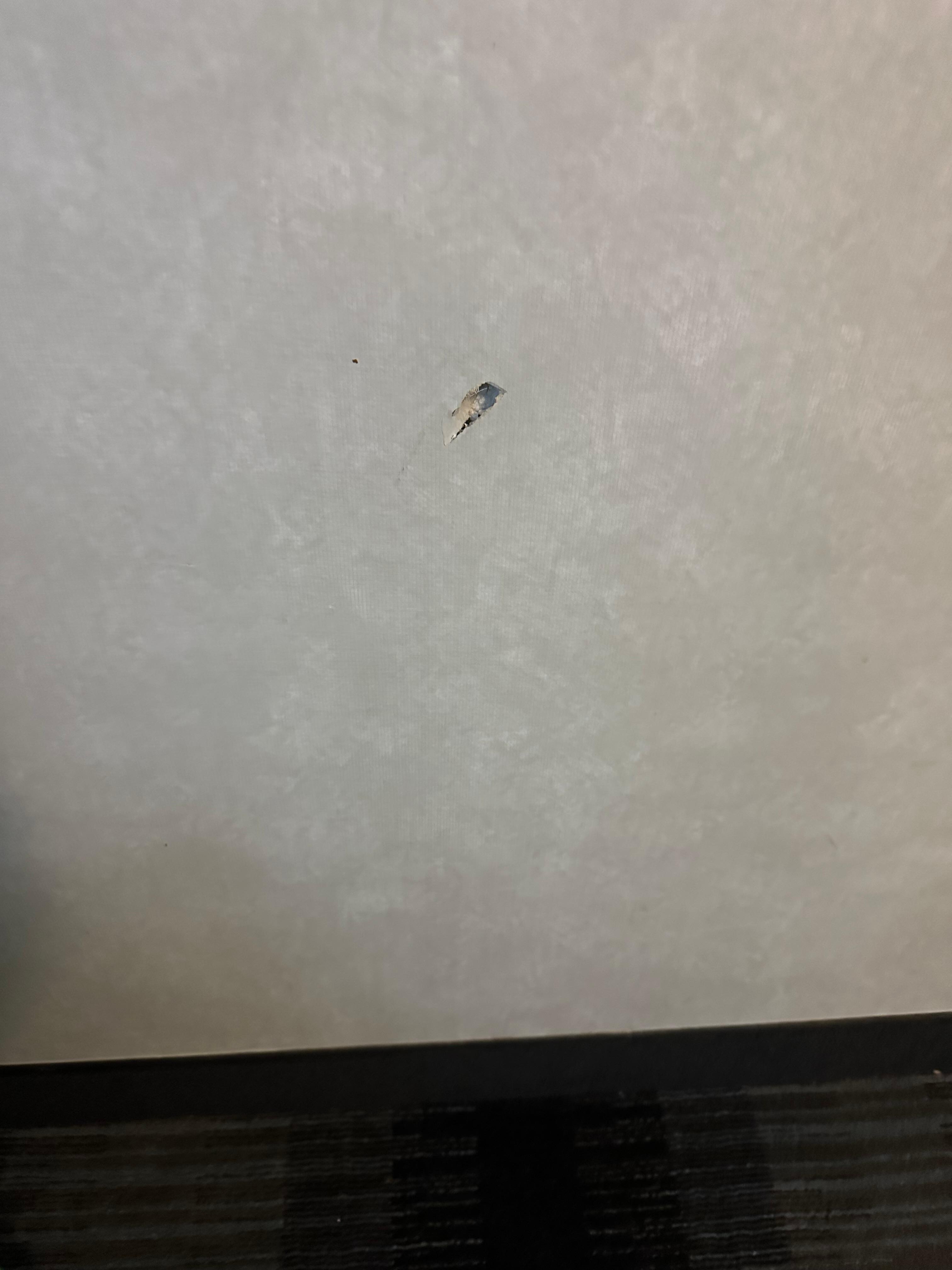 Random hole in wall