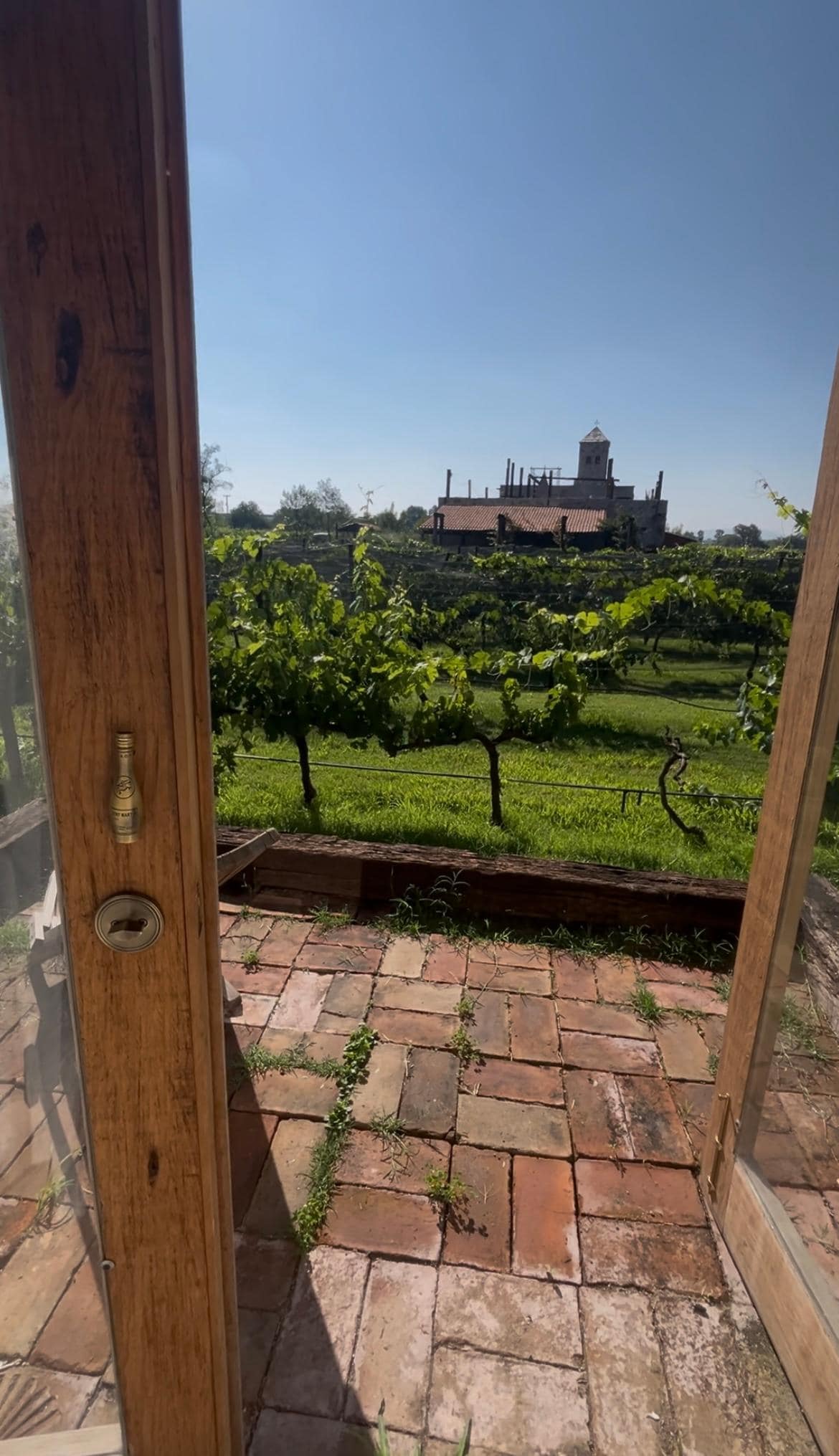 La vista desde la habitación 