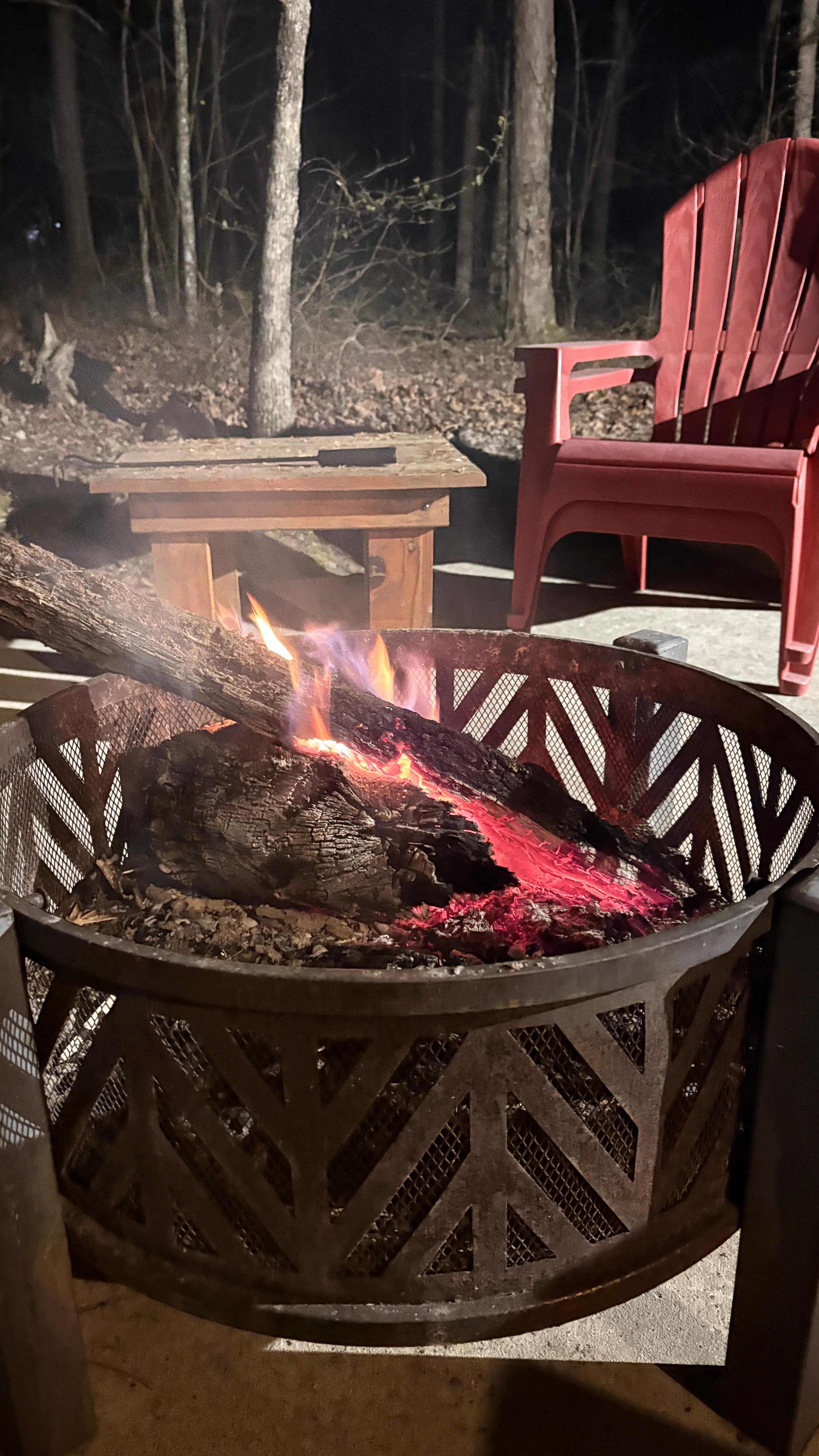 Enjoyed the fire pit too! 