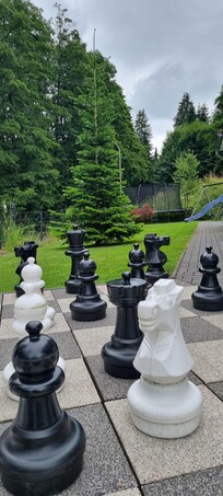 Teil des Gartens