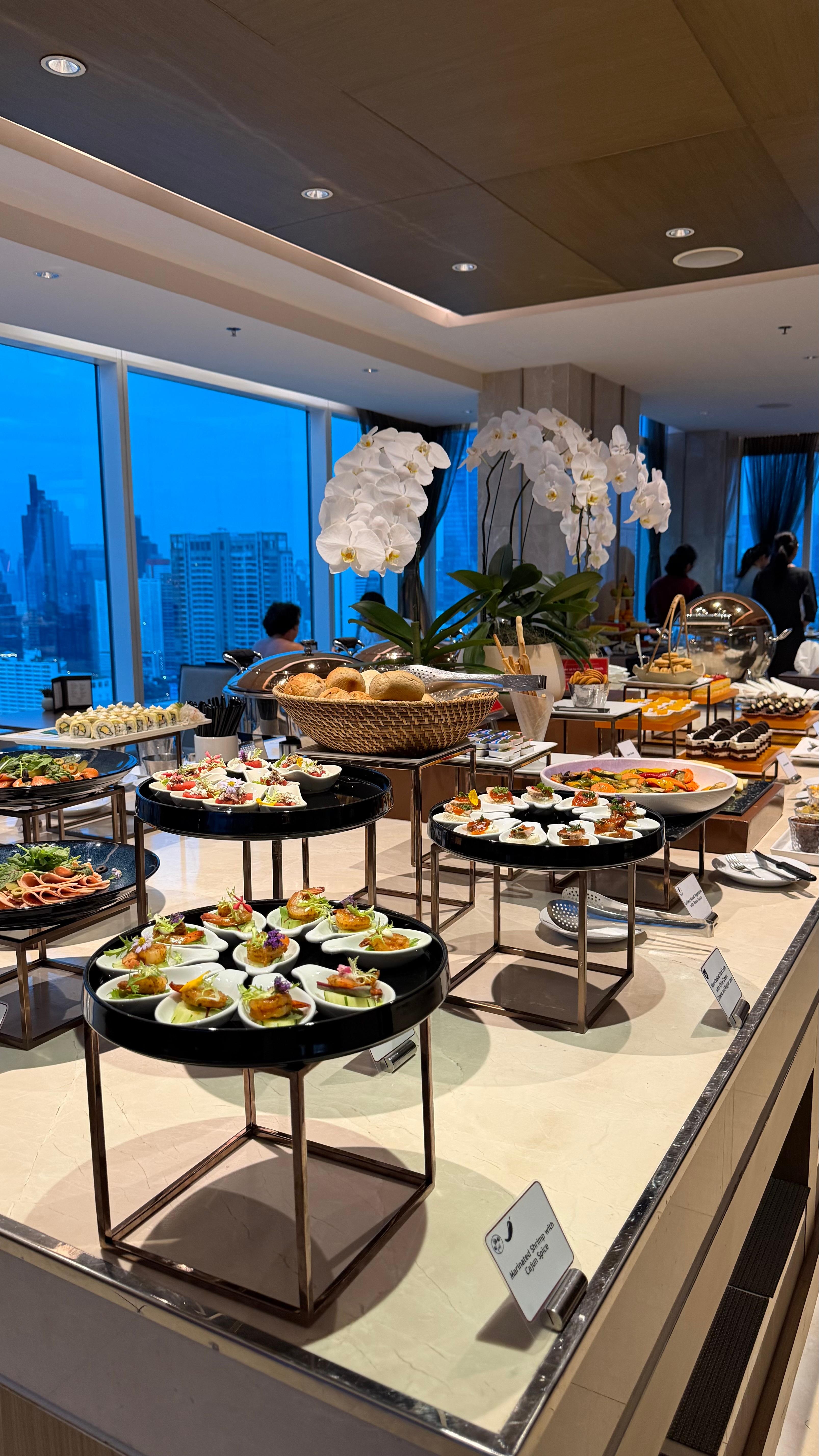 Häppchen am frühen Abend. 