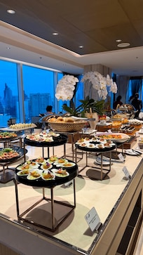 Häppchen am frühen Abend.