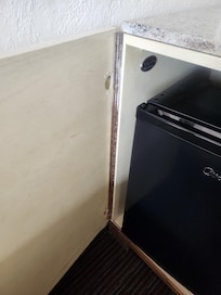 The refrigerator was old didn't stay cold
