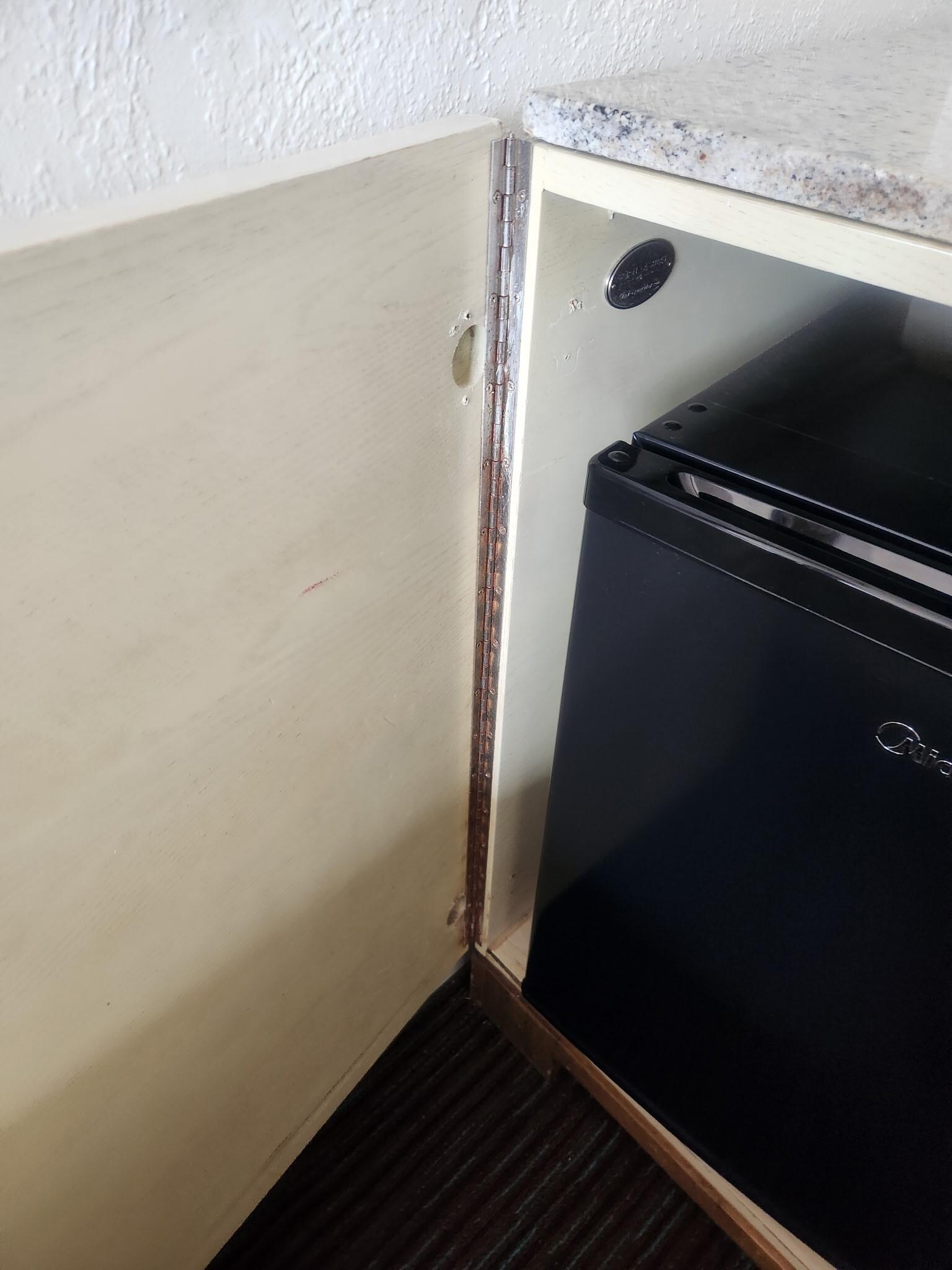 The refrigerator was old didn't stay cold