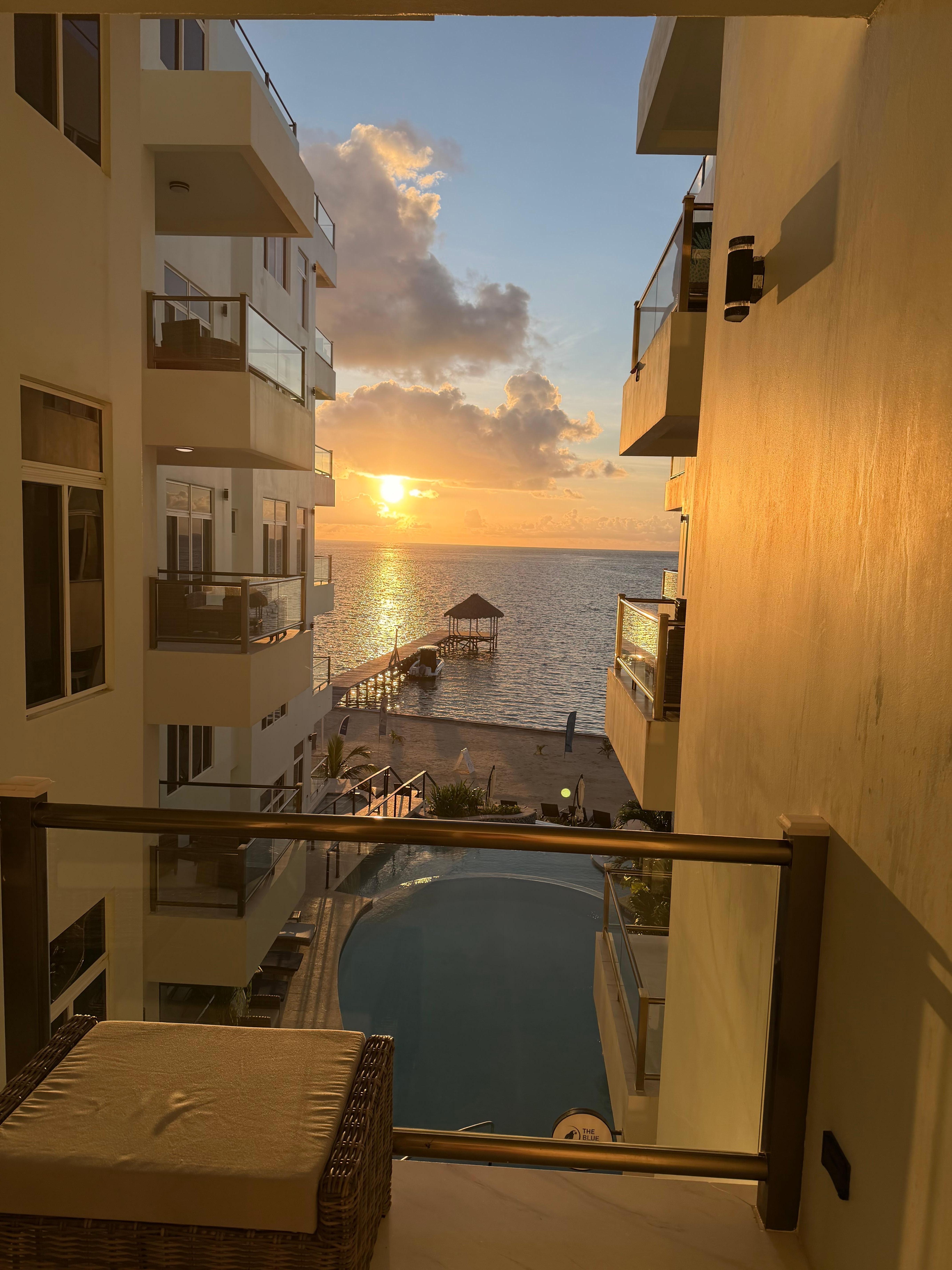 Sunrise view from 303