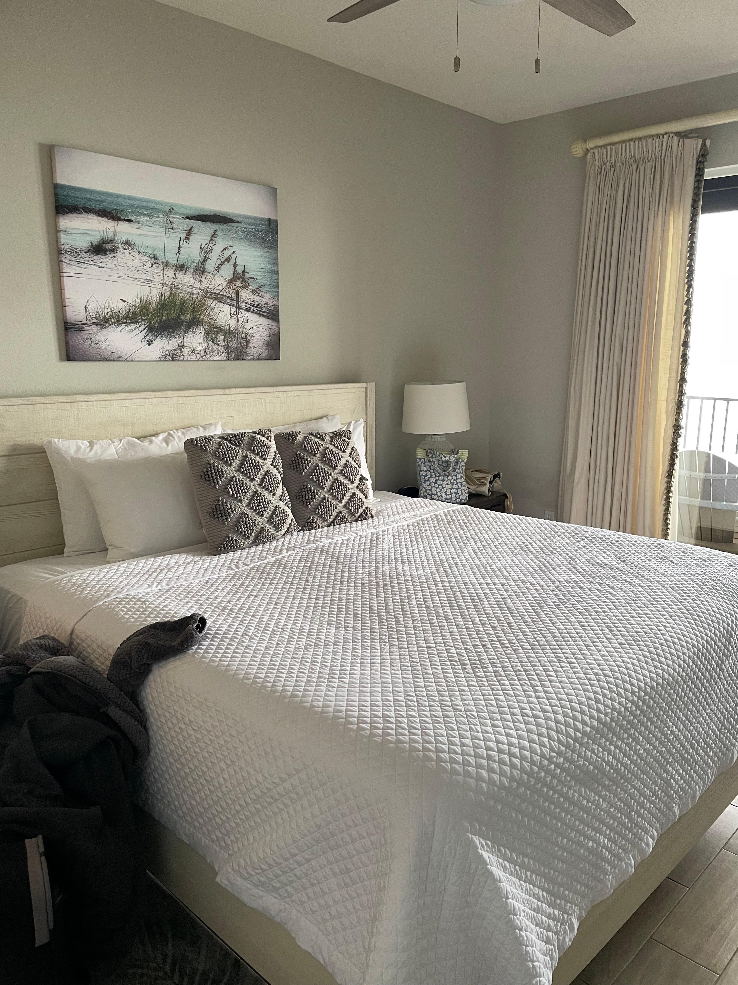 Ocean view master and bath