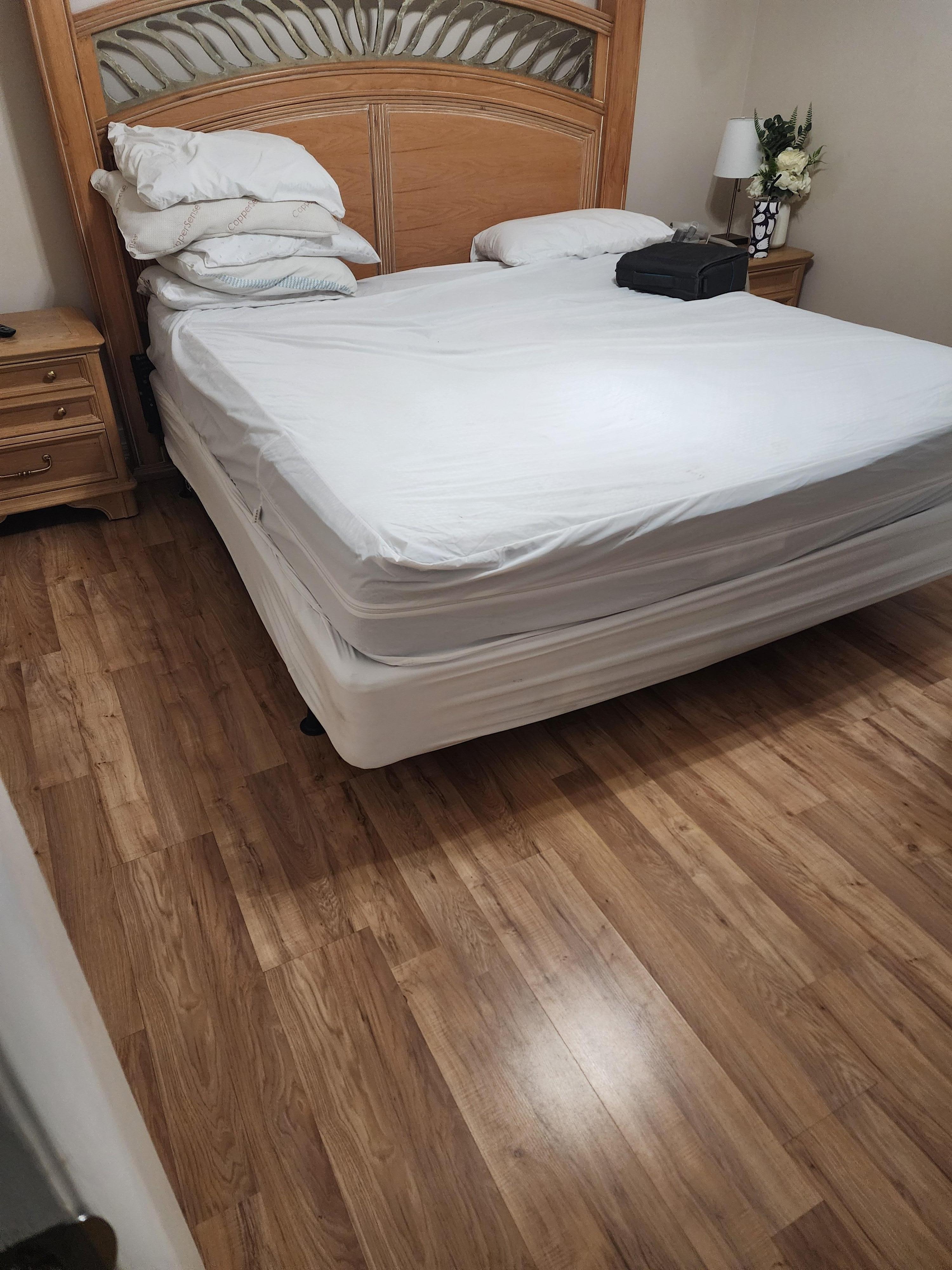 Bed had dip in mattress and had little to no support.