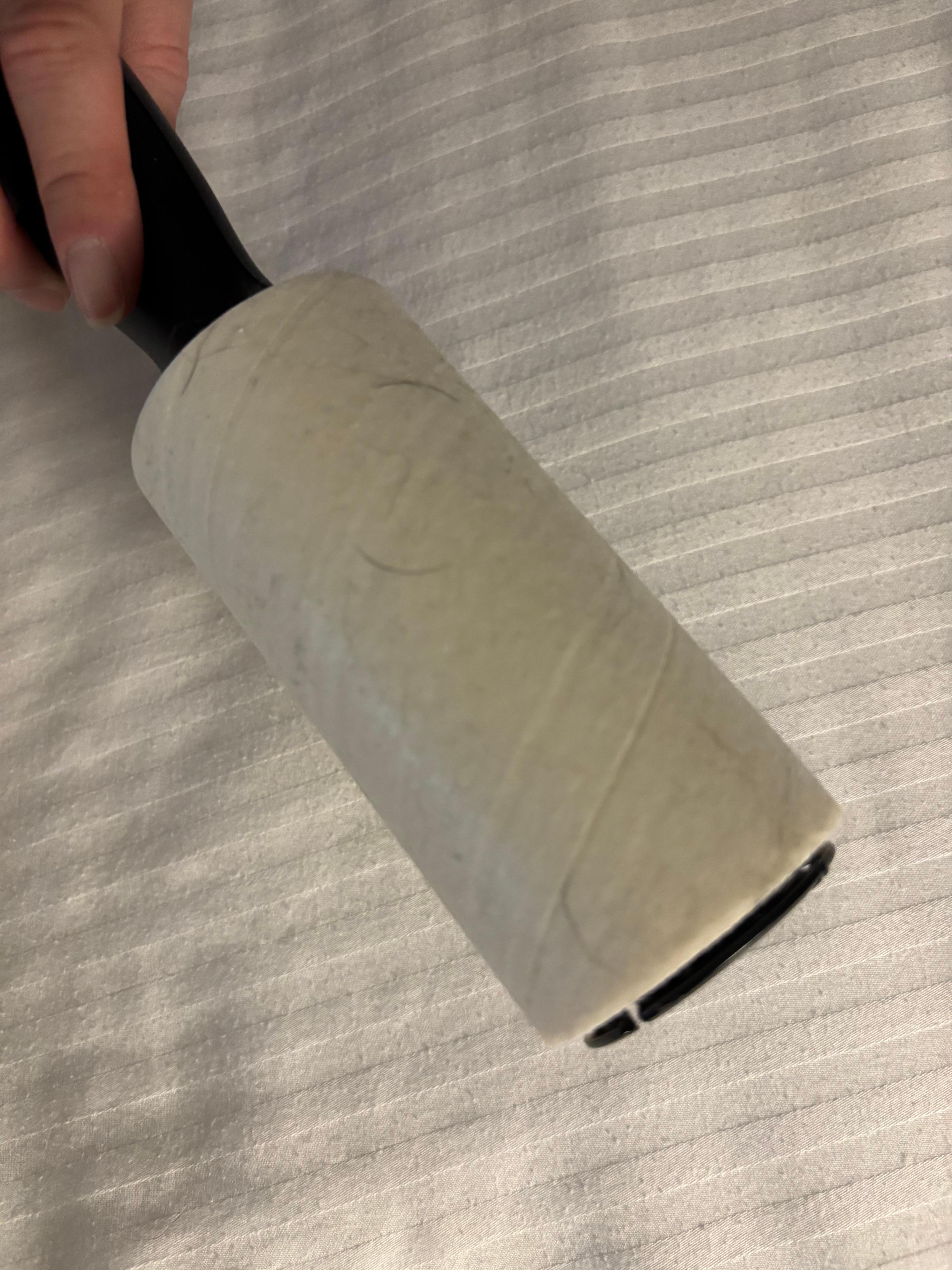 We had to lint roll the sheets!