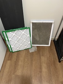 The lack of service to the A\C filter. The new ones were left on the floor for us to replace.