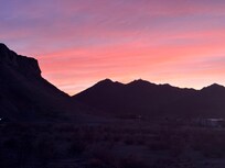 Sunrise at the house