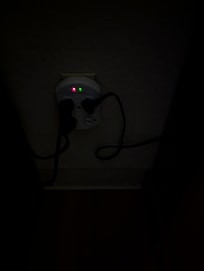 Only outlet available (sorry for the darkness)