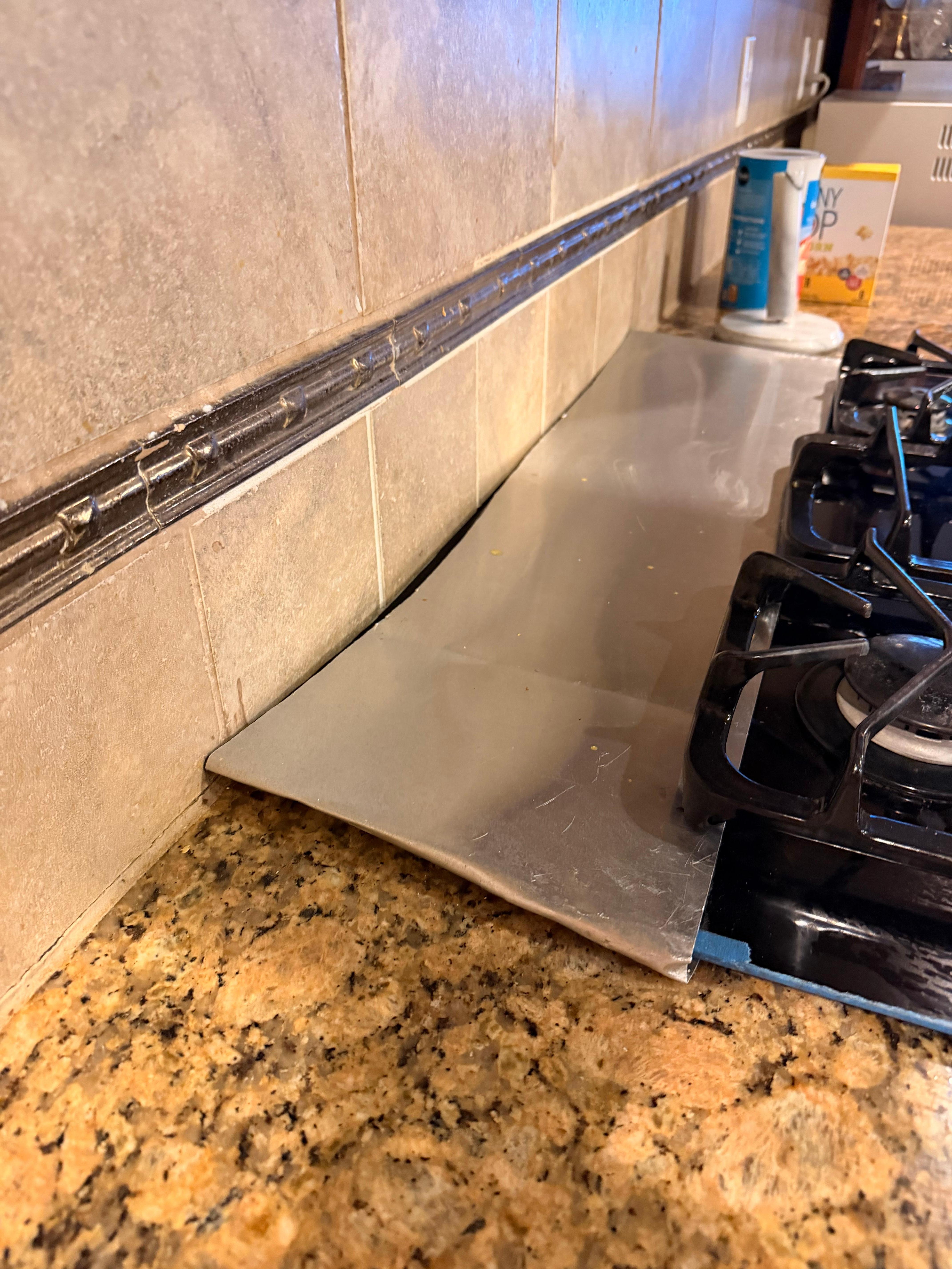 Home installation of stove top. Uneven and hard to cook on.