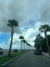Incredible views along the water