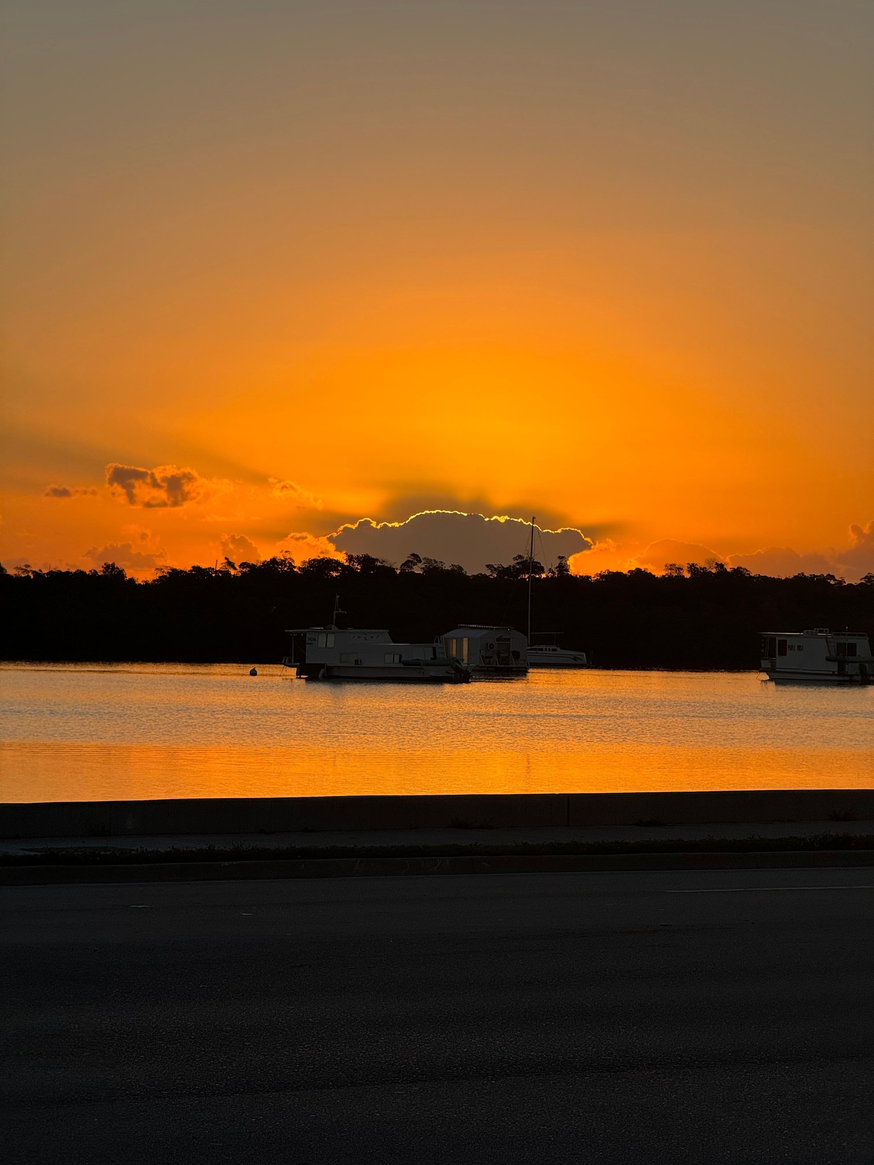 Sunrise on South Roosevelt…