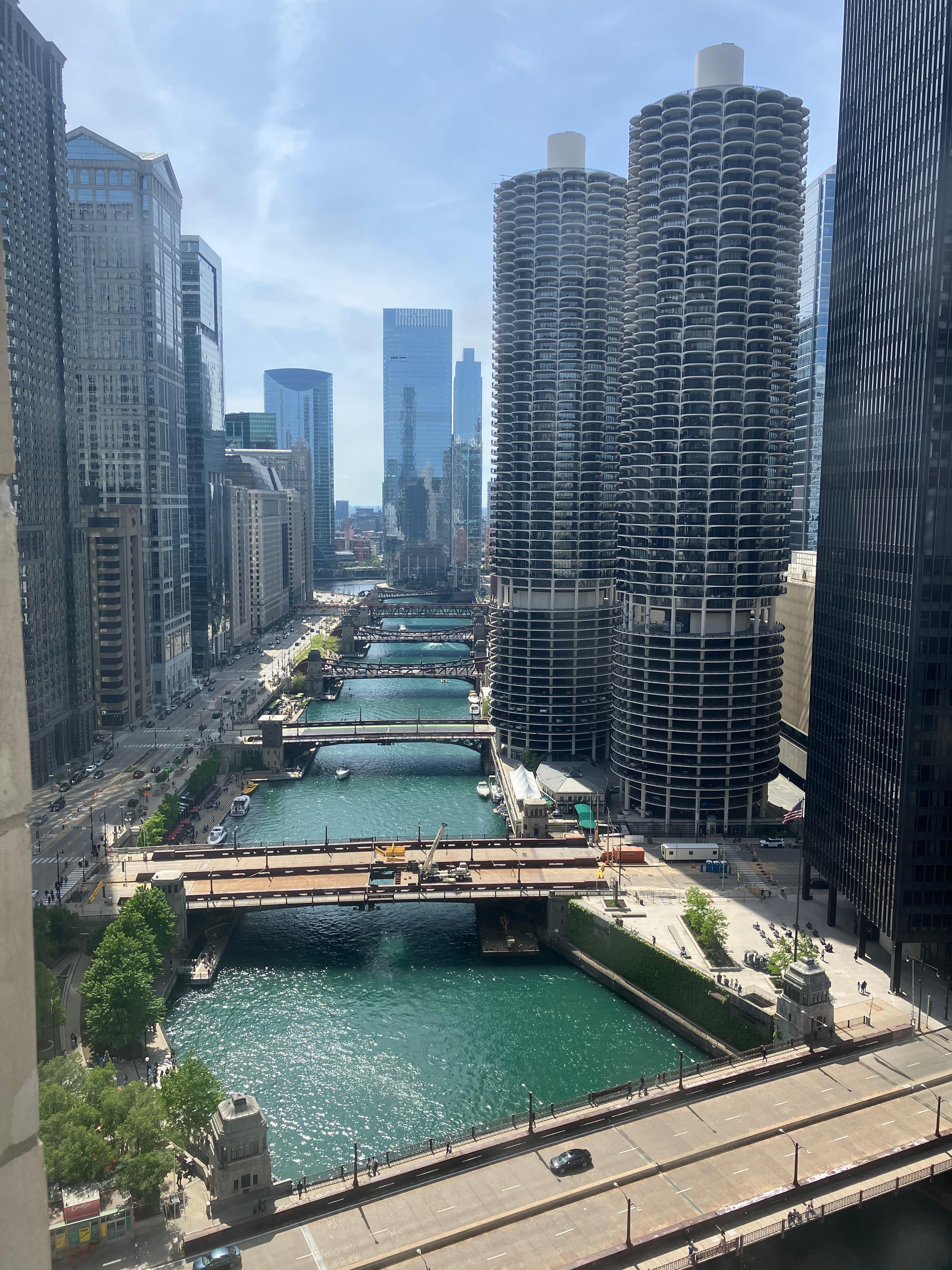 From the room