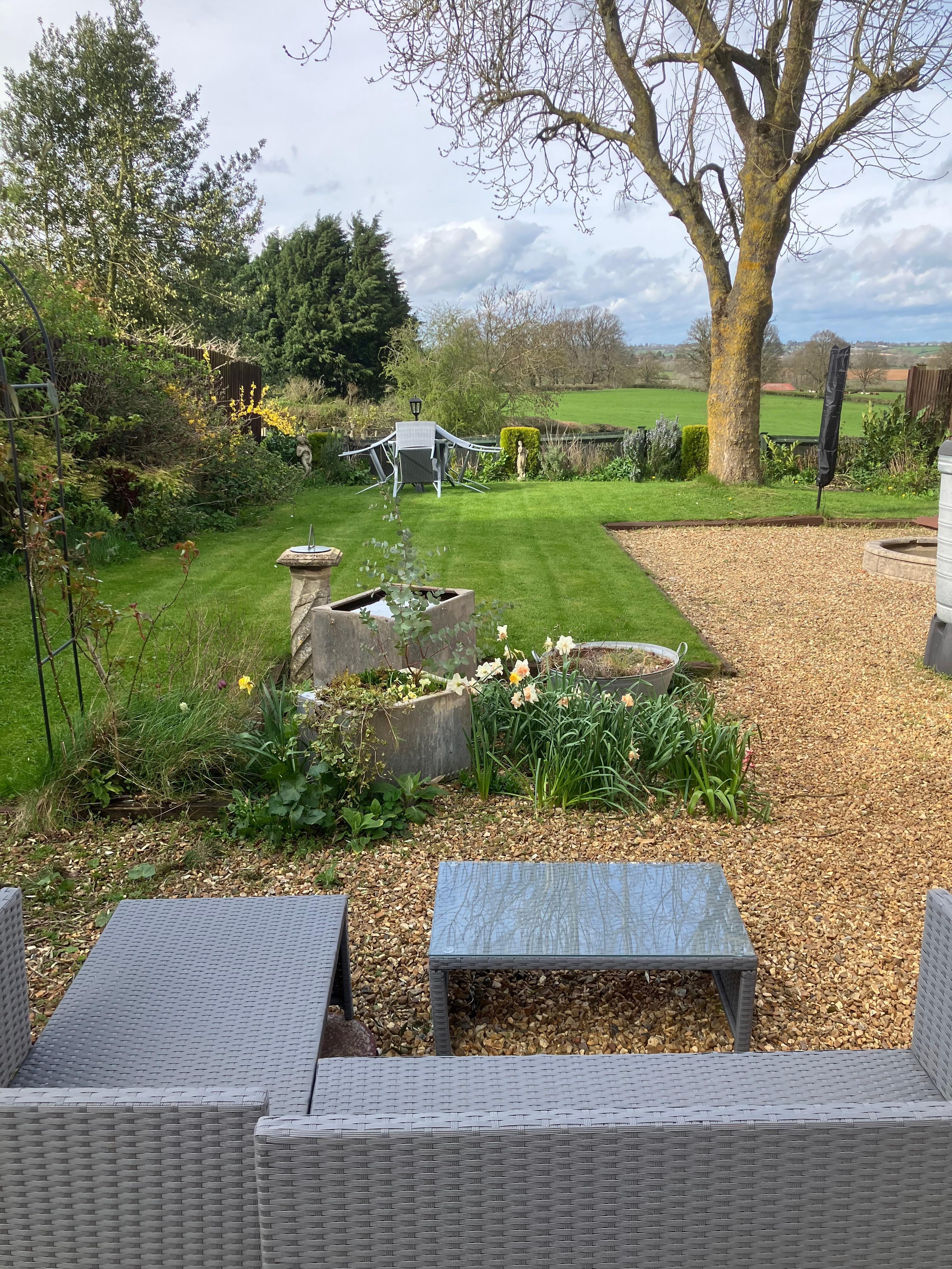 Views across the countryside 