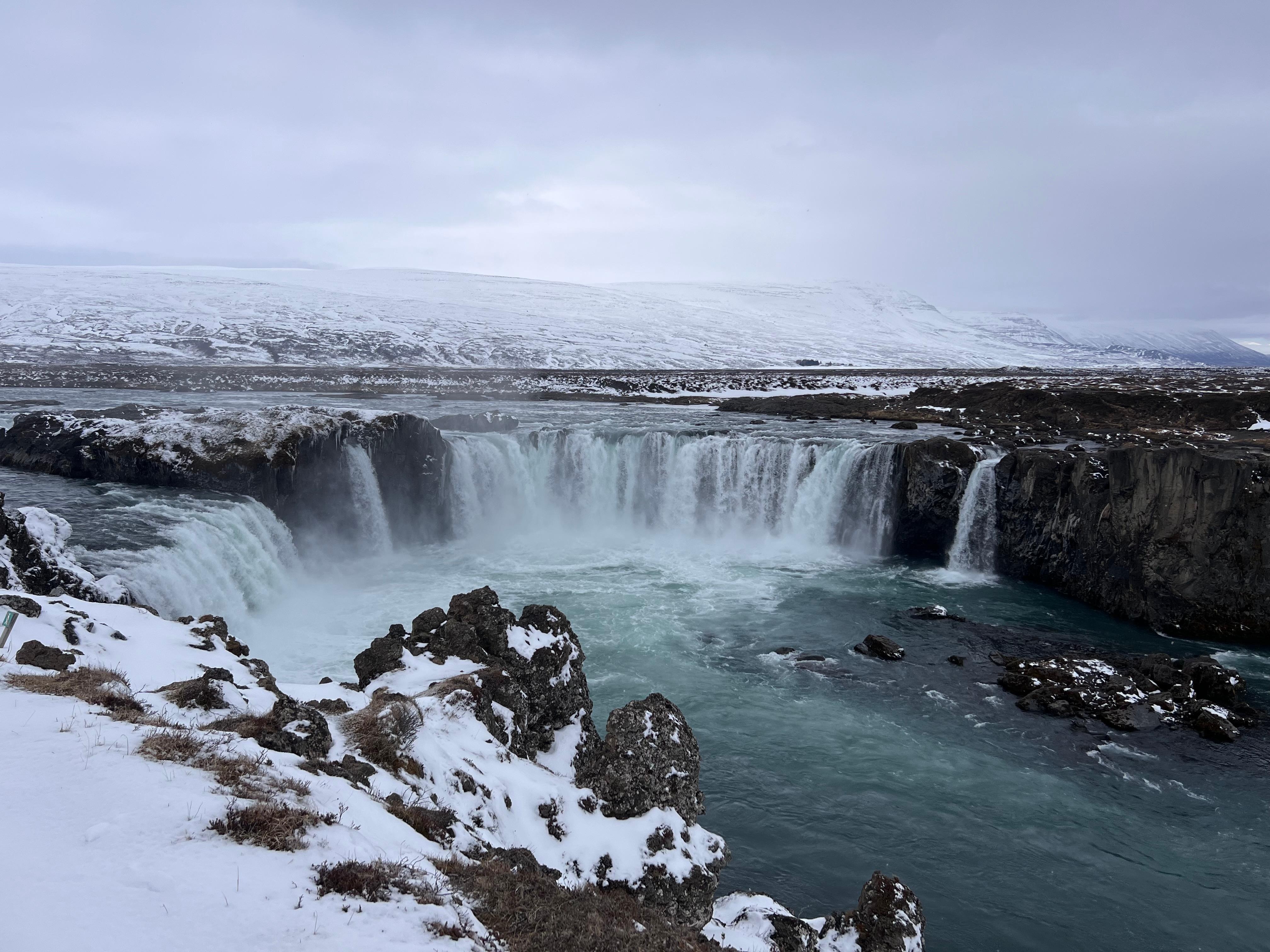 Very close to Godard’s, almost better than Dettifoss. 