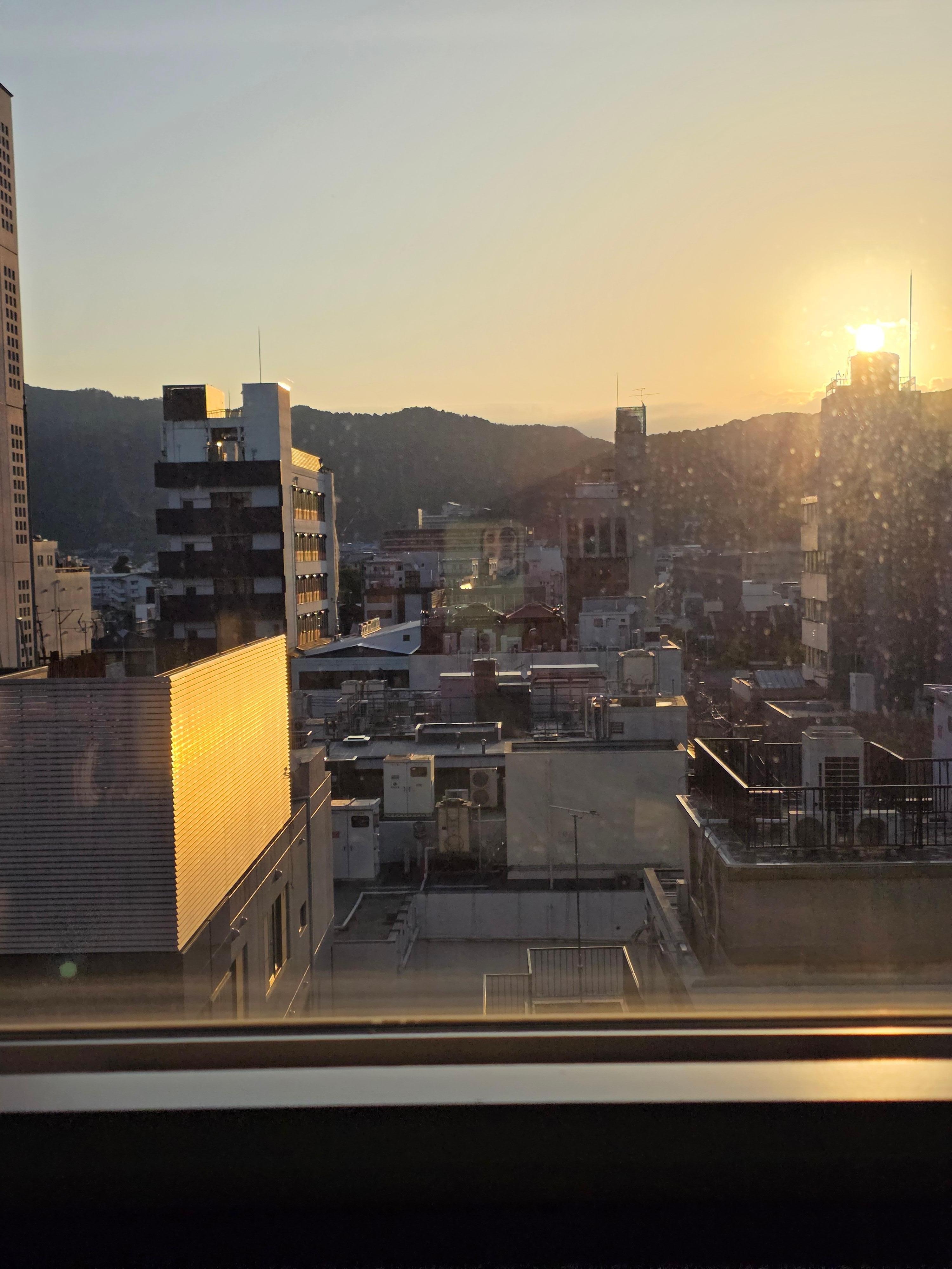 The view from our room.