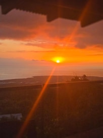 Last sunset on porch.