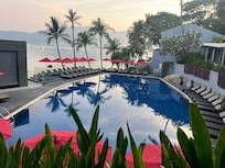 One of the 2 hotel pools