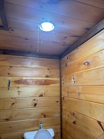 Water leaking from upstairs bathroom