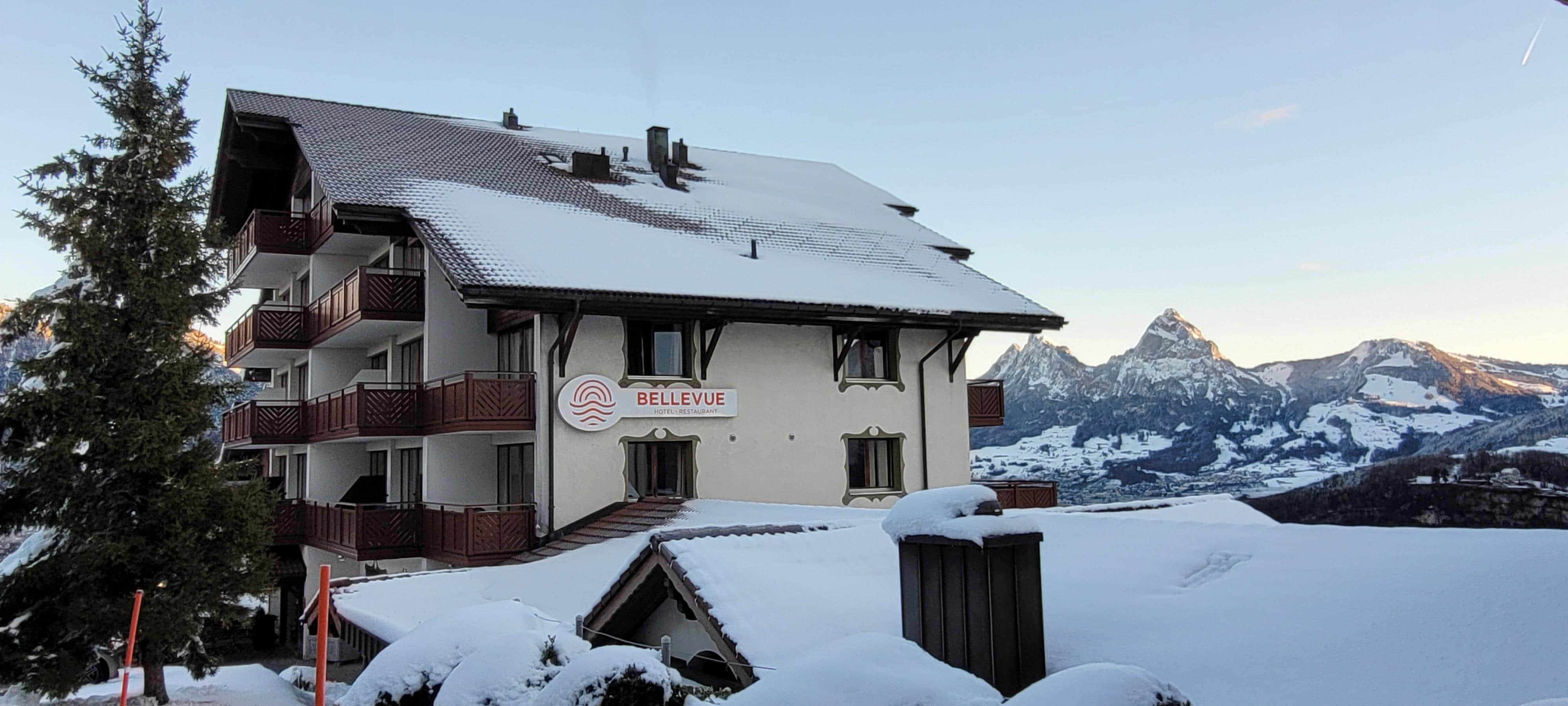 Hotel Bellevue in Seelisberg. A very nice place to stay surrounded by great nature.