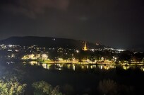 Uitzicht vanaf balkon