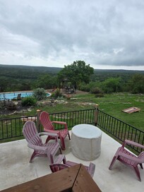 View from the back deck