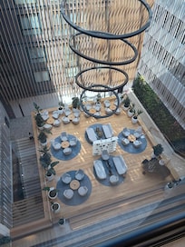 Lobby/ bar area from 7th floor