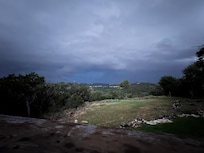 Thunderstorm passing through.