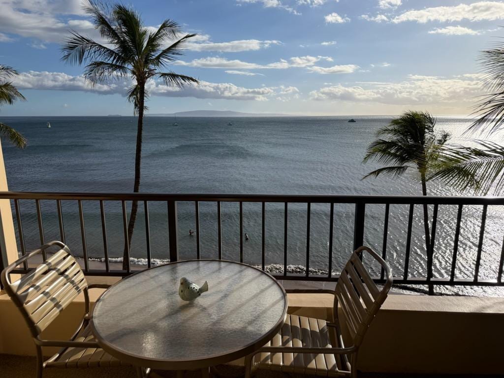 View from the balcony♡