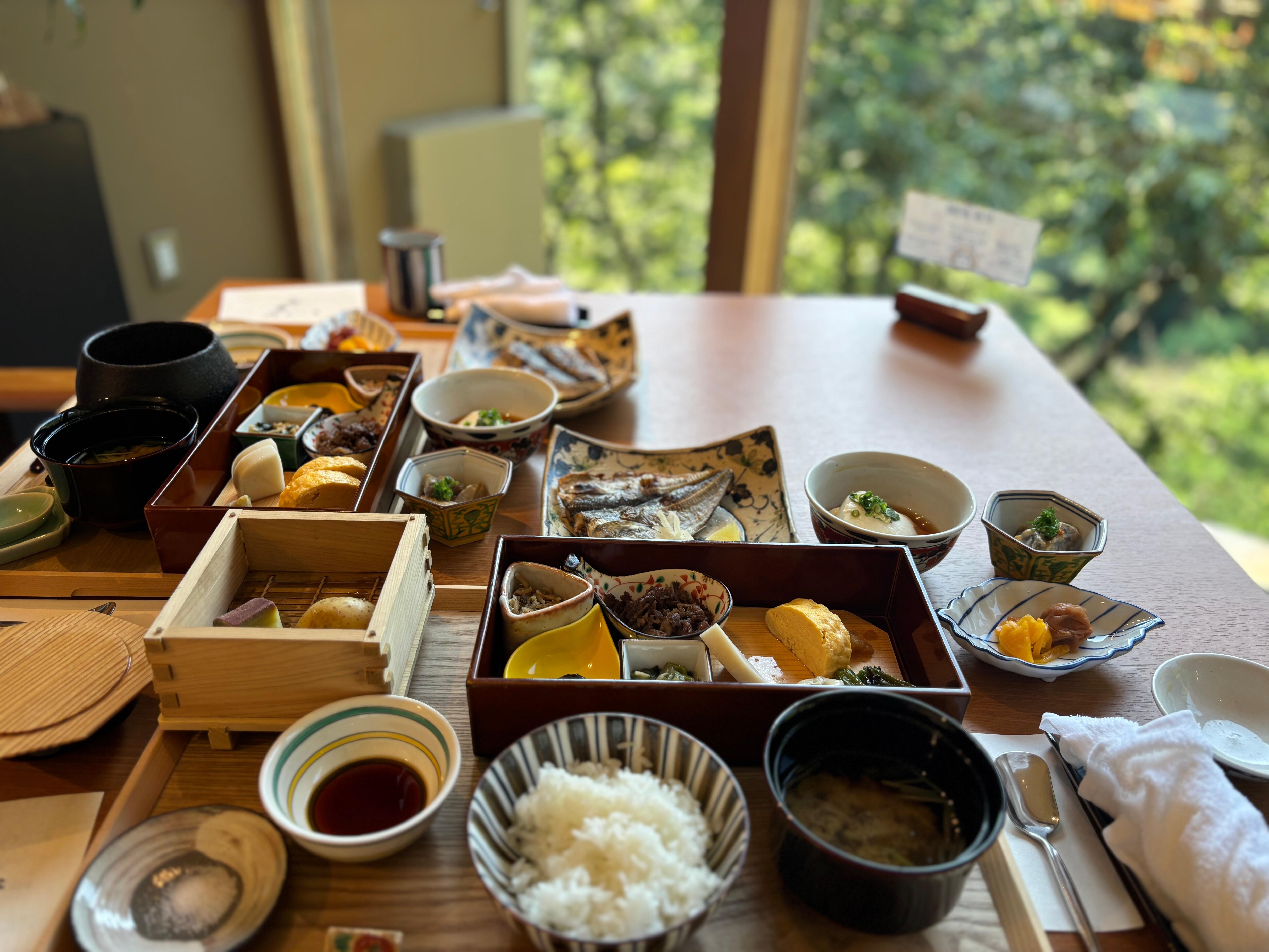 和食の朝食