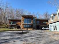 View from patio near the river