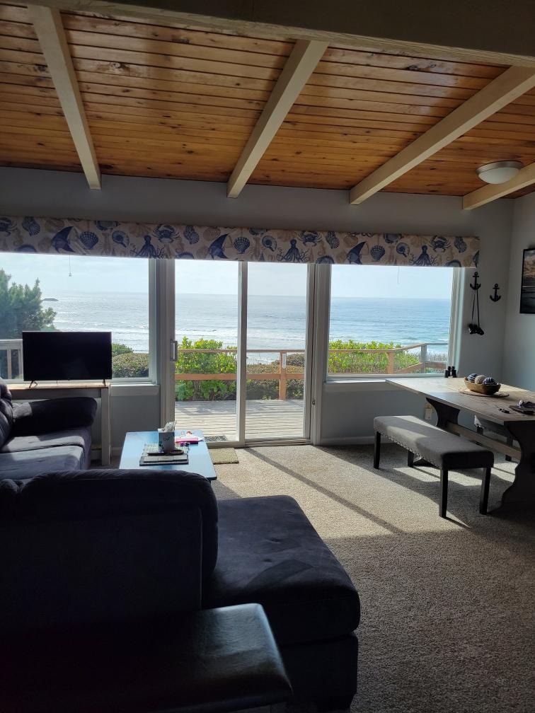 The view is amazing as you walk through the door