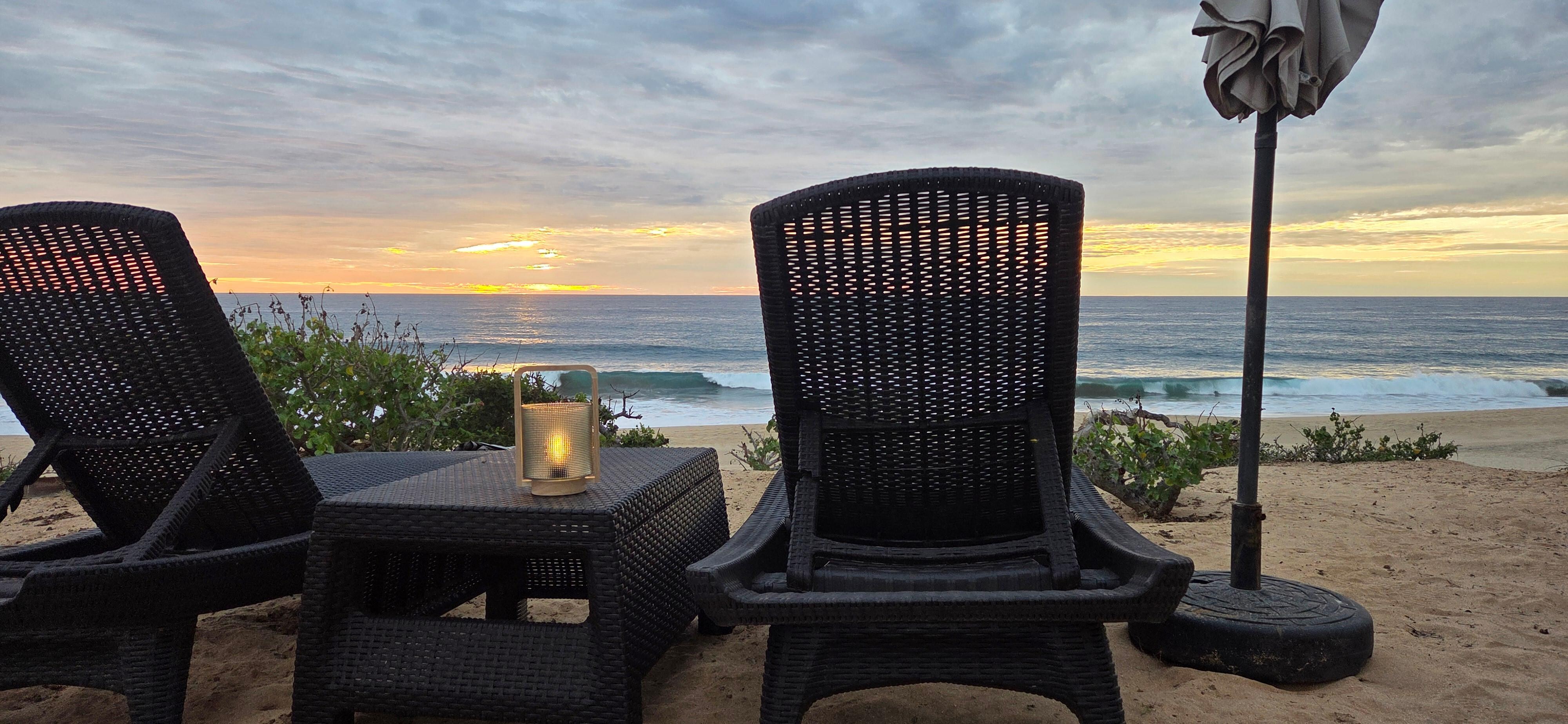 Sunset views nothing but wide open space