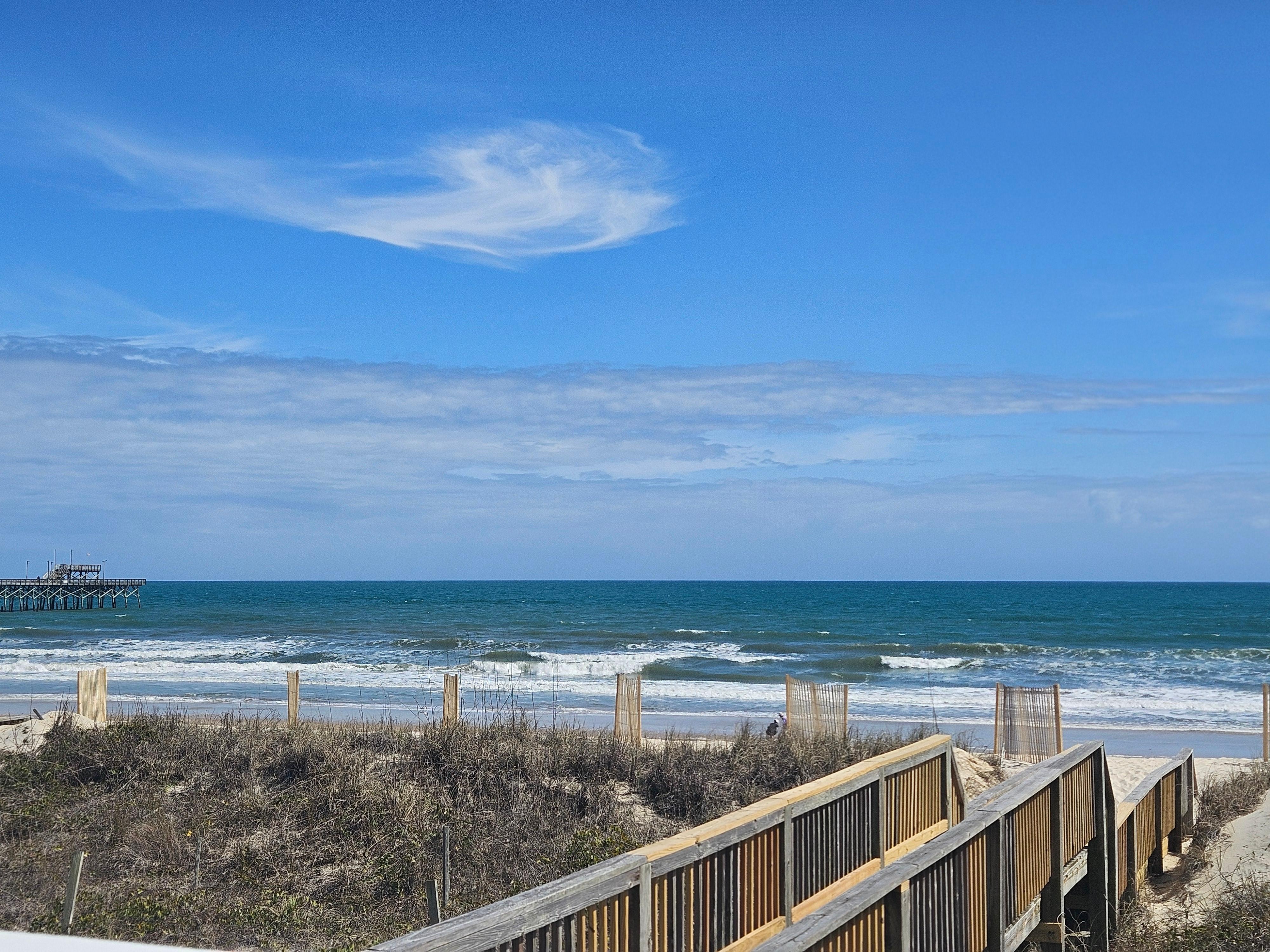 View from the bottom deck!