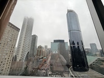 View from our 18th floor room.