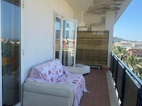 The balcony