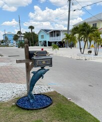 Dolphin House mailbox