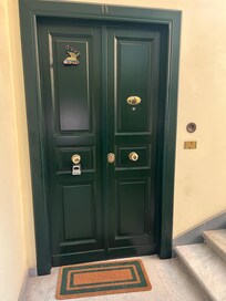 Front door of the apartment.