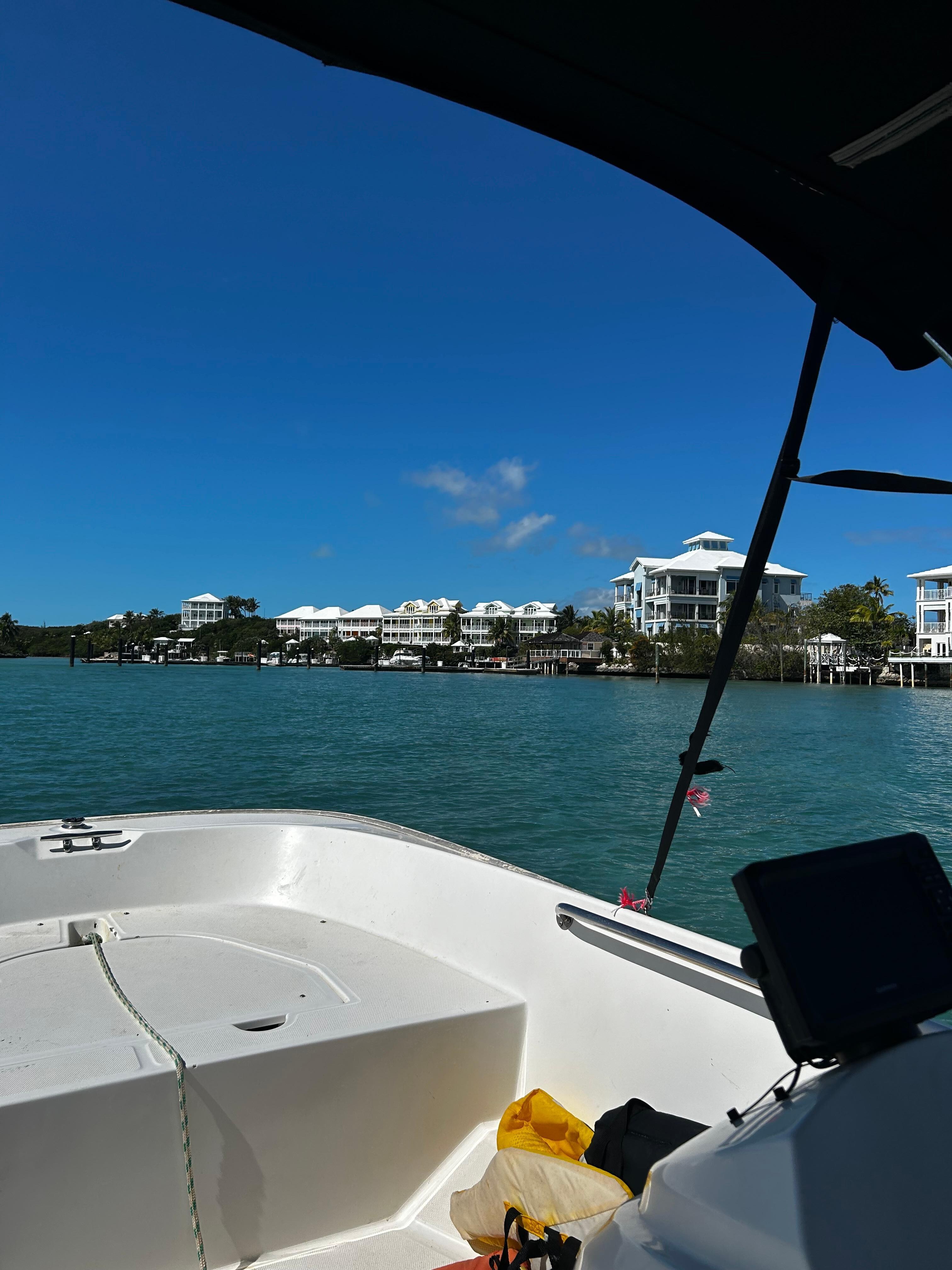 View of Villa from boat