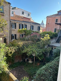 The view from the dining room window!