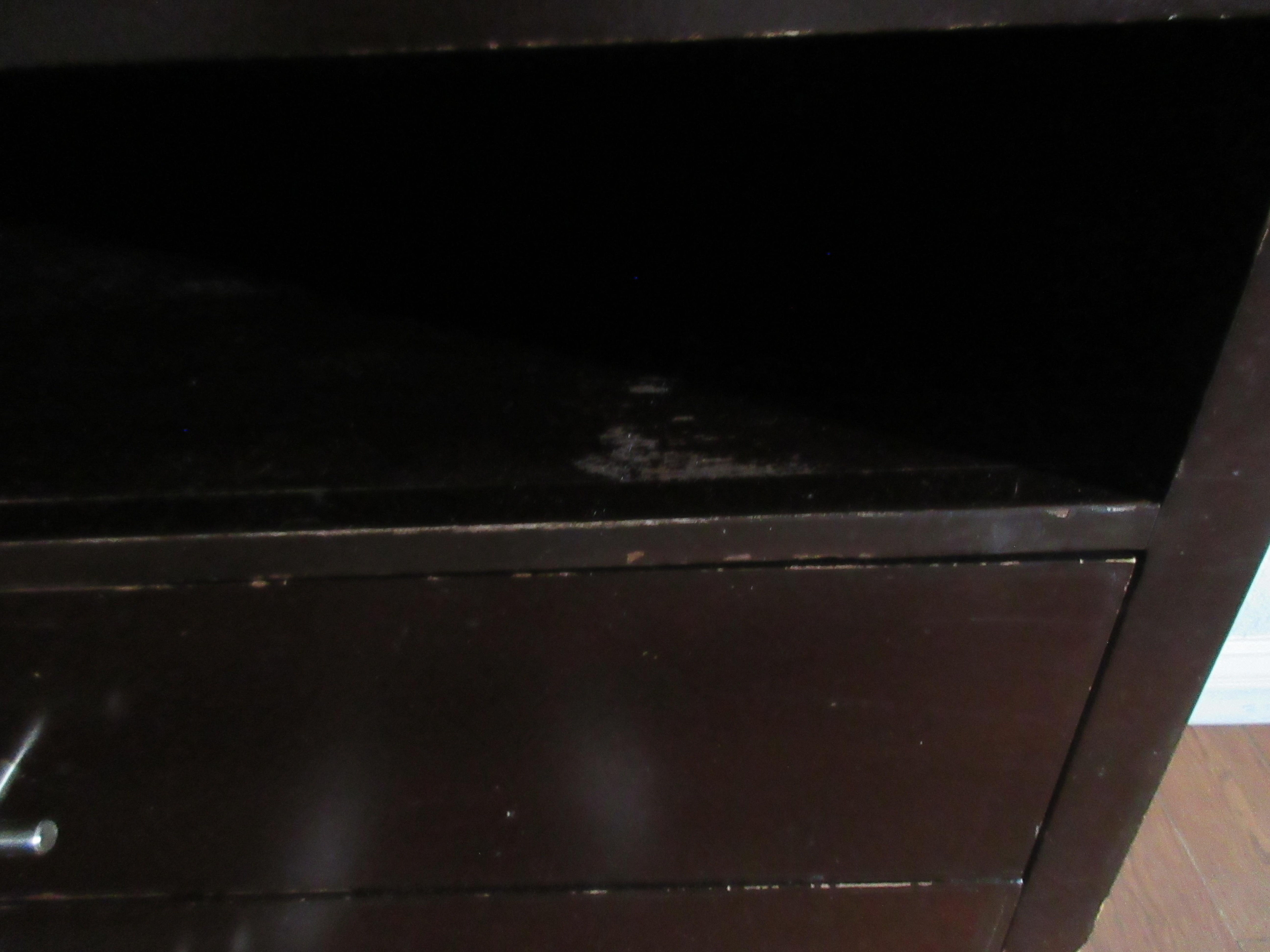 Worn scratch furniture