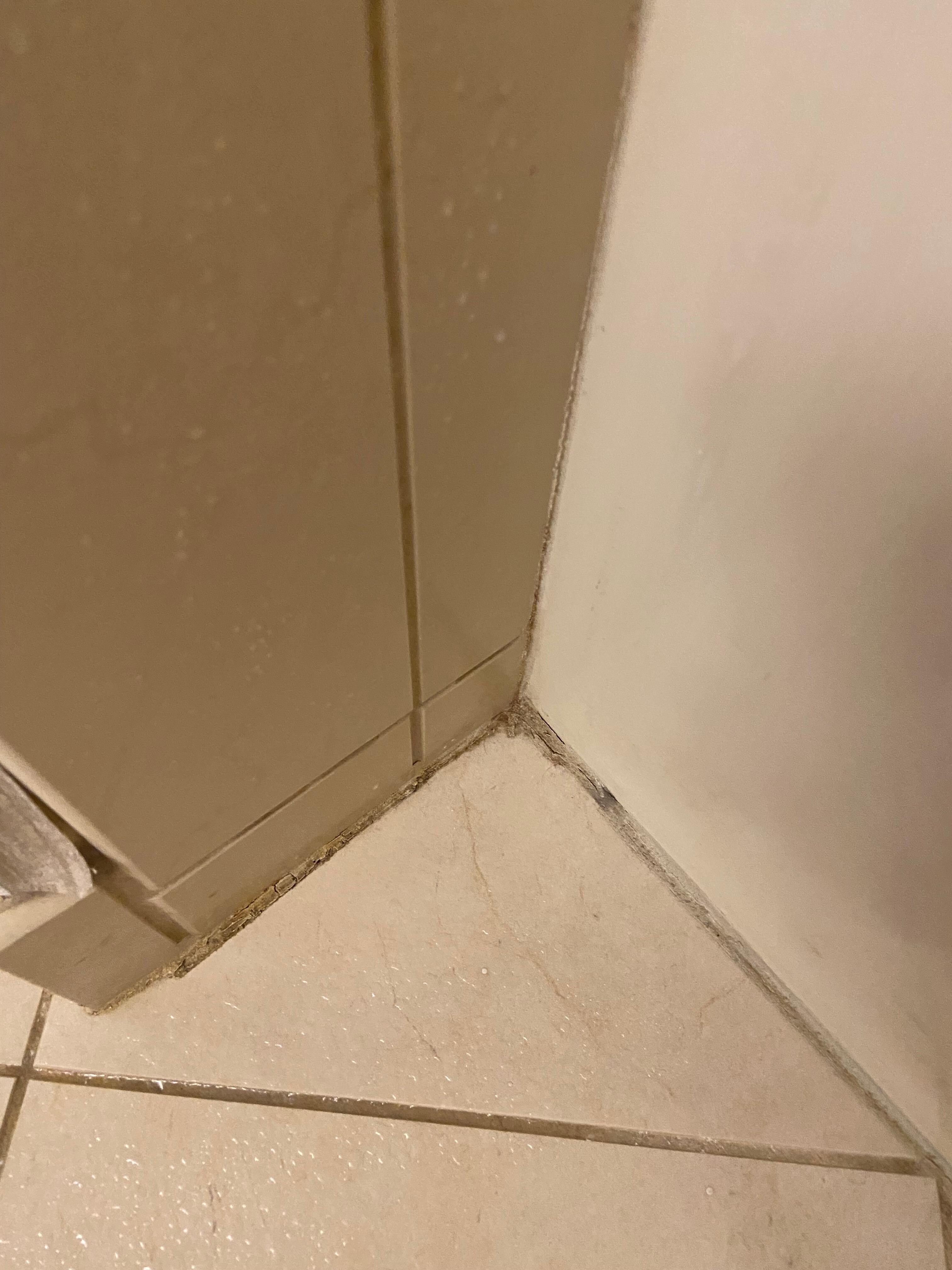 Bathroom corner…ewww