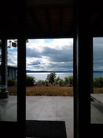 A view from inside The Lookout