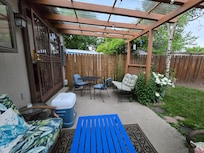 Covered patio