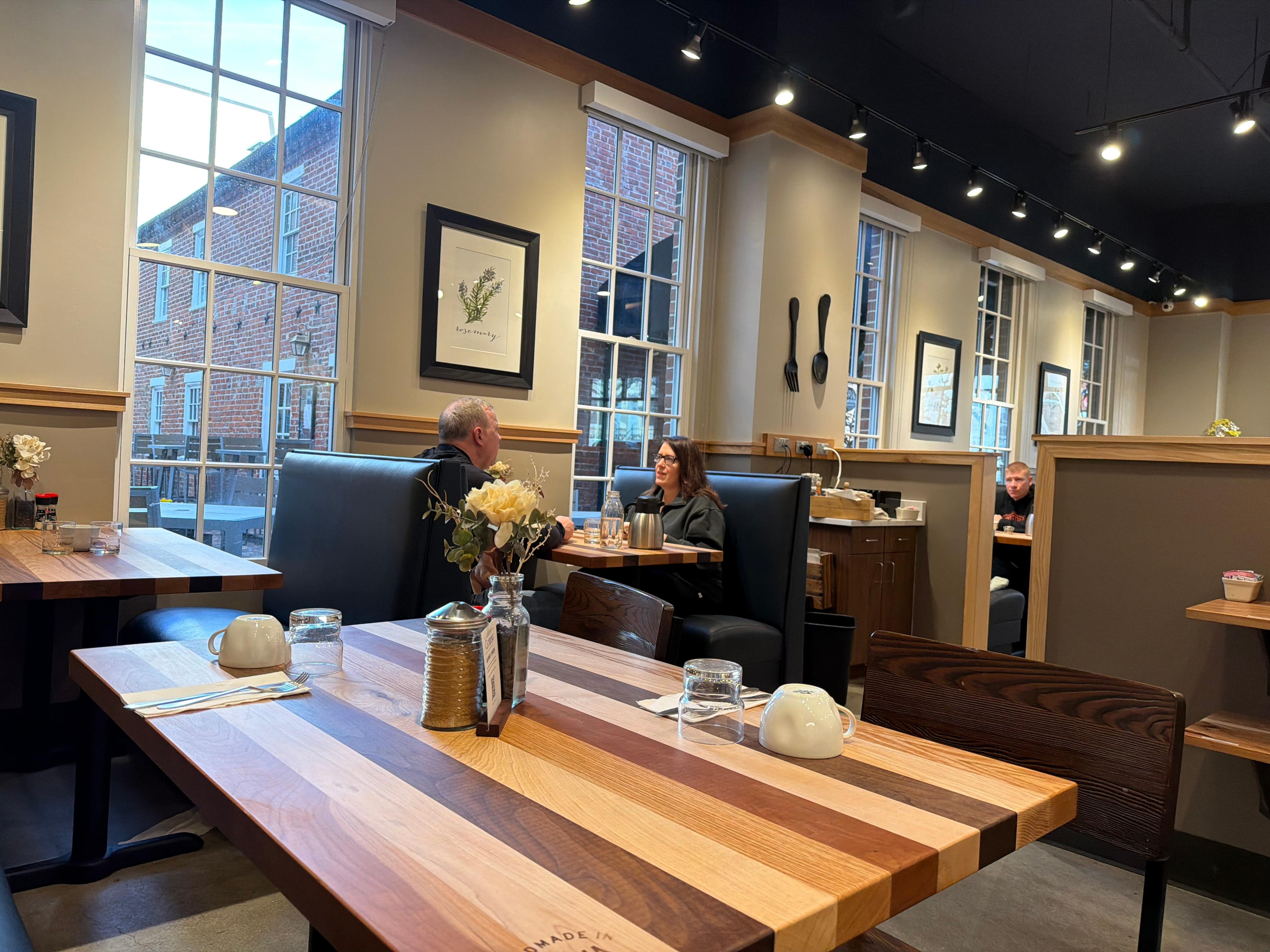 Wonderful breakfast at HomeGrown